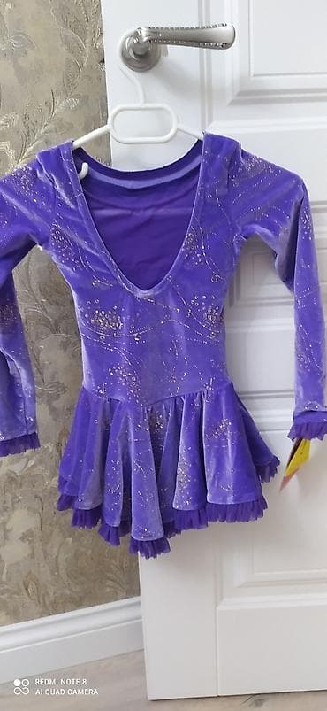 Музыкальные инструменты: Платье фигуристке для выступлений. Цвет более глубокий чем на фото — 2