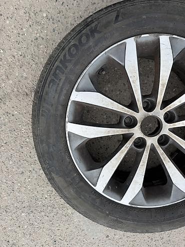 7 5j: Колеса в сборе 225 / 55 / R 17, Всесезонная, Б/у, 1 шт, Легковые, Литые, отверстий - 5 — 2