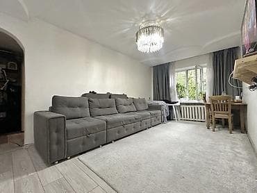 2 комнаты, 45 м², Хрущевка, 1 этаж, Евроремонт