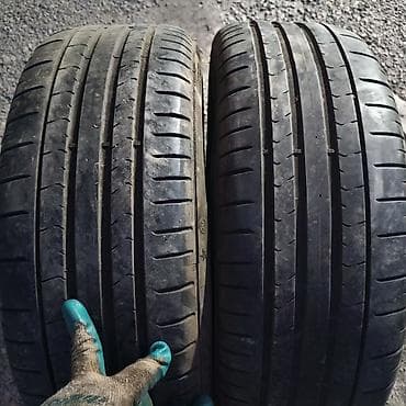 ворсовые коврики: Шины 205 / 40 / R 18, Лето, Б/у, Пара, Легковые — 2
