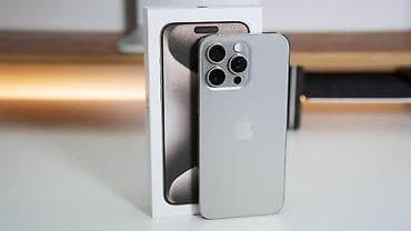 часы айфон: IPhone 15 Pro Max, Новый, 256 ГБ, Natural Titanium, Коробка, 90 % — 2