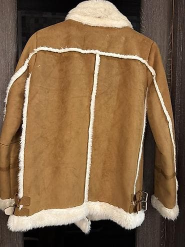 спец одежда зимние: Стильная куртка на меху Pull&Bear Размер: S Цвет: коричневая / — 3