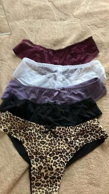 Женская одежда: Комплект женских трусиков (5 штук) - Фасон: классические бикини/слипы — 1