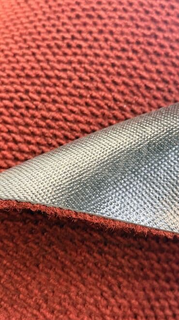 кафель напольные: Ковролин на резиновой основе с рельефным геометрическим узором. В — 1