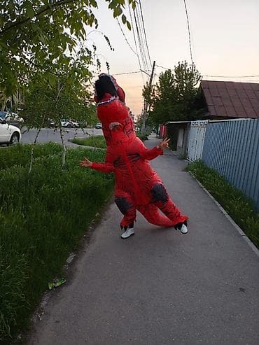 нодом: Прокат костюма за 4часа 1000сом. Надувной костюм динозавра T‑Rex — 2