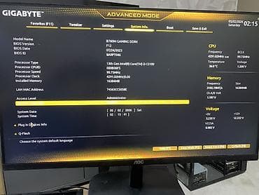 Компьютер, ядер - 4, ОЗУ 16 ГБ, Игровой, Intel Core i3, Встроенная видеокарта, NVMe
