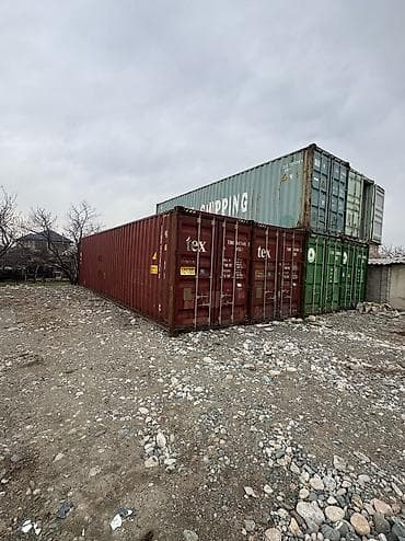 Продаю Морской контейнер 20-40-45 футов (standard), красный at lalafo.kg Продаю Морской контейнер 20-40-45 футов (standard), красный