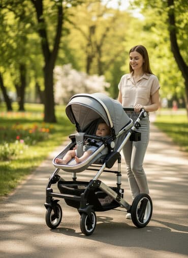 купить машинку радиоуправляемую: Коляска, Б/у — 1