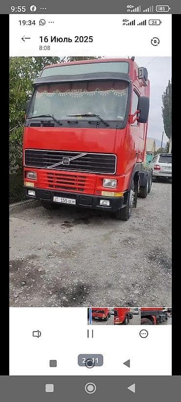 Тягач, Volvo, 2001 г., Самосвал — 2
