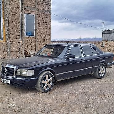 Транспорт: Mercedes-Benz S-Class: 1985 г., 2.9 л, Кол менен иштөөчү, Дизель, Седан — 5