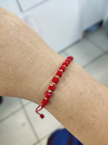 золотая лошадь цена: Серебряный Браслет красный нить Серебро напыление жёлтое золото 925 — 2