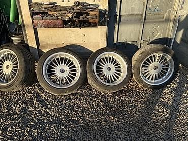 Комплект из 4 легкосплавных дисков Alpina с шинами.Разболтовка 5 112 5 — 5