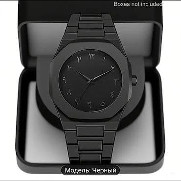 Кол сааттар: Минималистичные наручные часы в современном монохромном стиле — 6