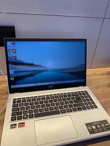 tab 5: Ноутбук Acer Aspire 5 A515 в серебристом цвете, сенсорный экран — 1