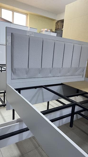 Эмерек гарнитурлары: Уктоочу бөлмө гарнитуру, Жаңы, Эки кишилик керебет, Шкаф, Комод, МДФ, Акысыз жеткирүү — 7