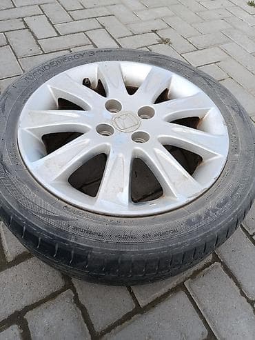 crv 2: Колеса в сборе 185 / 55 / R 15, Лето, Б/у, 1 шт, Легковые, Литые, отверстий - 4 — 1