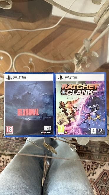 Аксессуары для консолей: Диски для PlayStation 5 (PS5) 1) Ratchet & Clank - 2000 сомов — 1