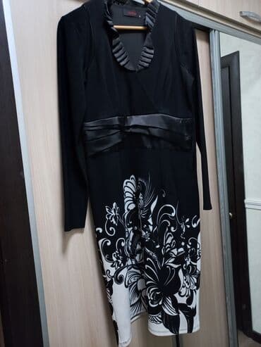 национальные украшения бишкек: Вечернее платье, Классическое, С рукавами, XL — 3