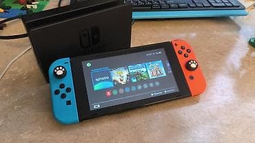нинтендо свитч 2: Прошитый (чипованный) Nintendo switch 2 ревизии 32+128 Гб памяти — 1