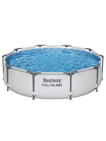 кудер: Каркасный бассейн Bestway Steel Pro Max (305х76 см, 4678 л) Создайте — 6