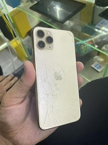iphone 14 pri: IPhone 11 Pro, Б/у, 64 ГБ, Золотой, 74 % — 1