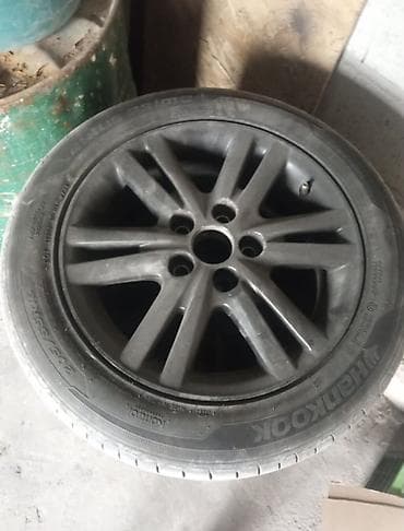 r16 c: Колеса в сборе 205 / 55 / R 16, Лето, Б/у, Комплект, Литые, отверстий - 5 — 1