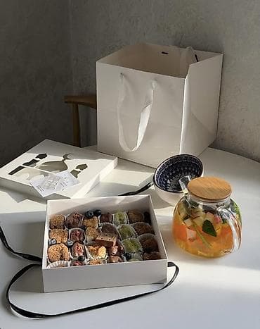 Гирлянды: Подарочный набор «Ramadan Mubarak» от Dateluxe_bishkek - Ассорти — 2