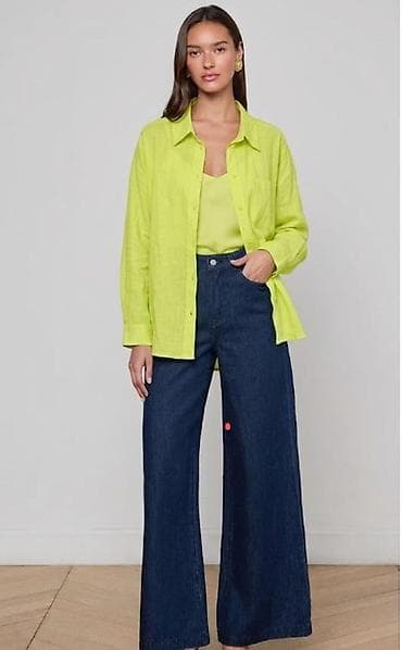 amber elixir: Рубашка, Оверсайз, В цветочек — 1