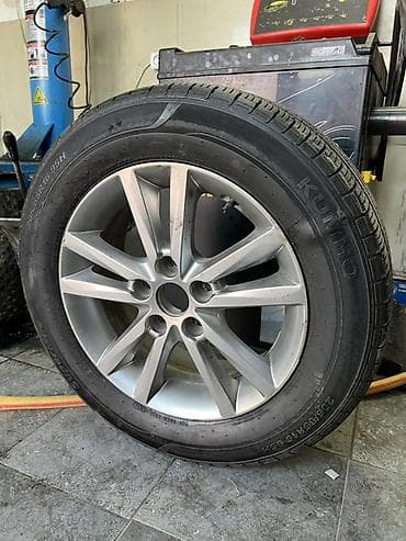 Транспорт: Летняя шина Kumho Solus HS61 205/65 R16 95H на литом диске R16 — 1