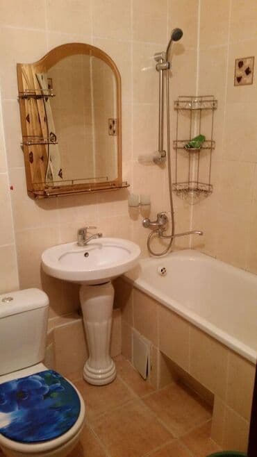 квартира ош на длительный срок: 2 комнаты, Агентство недвижимости, Без подселения, С мебелью частично — 6