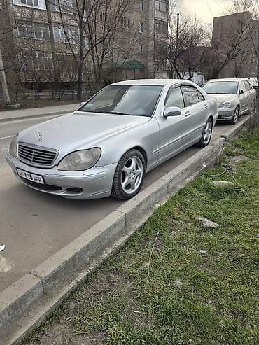 а 190: Mercedes-Benz S-Class: 2000 г., 5 л, Типтроник, Бензин, Седан — 7