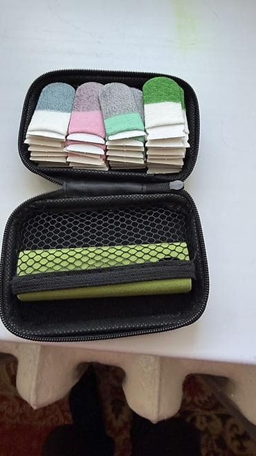 Контейнеры: Набор цветных напальчников в чехле- 40штук - Комплект мягких — 2