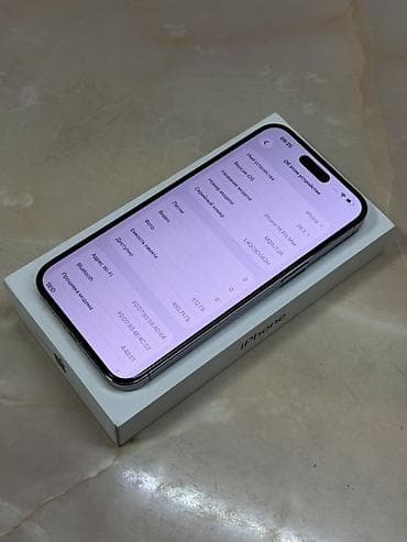 масло холодного отжима: IPhone 14 Pro Max, Б/у, 512 ГБ, Deep Purple, Защитное стекло, Чехол, Коробка, 84 % — 6