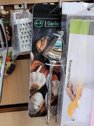 чистка чеснока: Пресс для чеснока a.k (Garlic Press) - Ручной пресс-подавитель для — 1