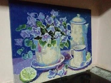 подарок маме на день рождения бишкек: Продаю картину мозаика алмазная выкладка с эффектом блеска. Ручная — 1