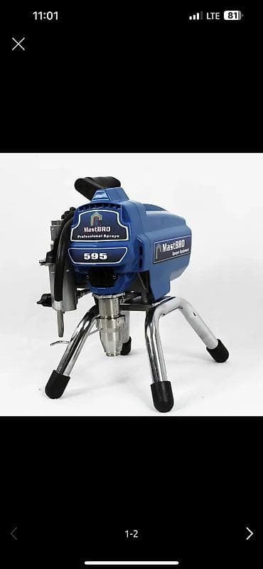 прокат краскопульта: Пневматический краскопульт, Безвоздушный аппарат для покраски — 2