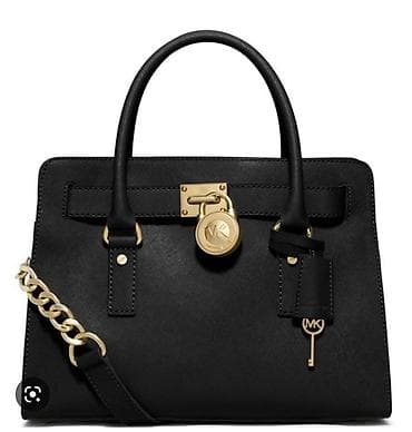 Блузки: Фото 1. Черная сумка Michael Kors оригинал 100%,размер M фурнитура — 1