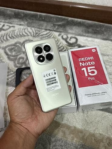 айфон дешевле: Redmi, Redmi Note 15 Pro, Б/у, 256 ГБ, цвет - Золотой, 2 SIM — 3