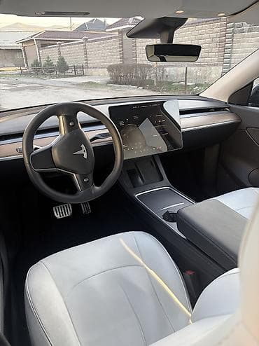 авто тесла: Tesla Model Y: 2021 г., Электромобиль, Кроссовер — 6