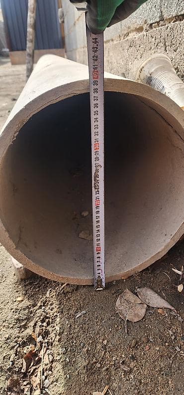 Сантехника: Труба для канализации Локальная, Материал: Бетон — 4