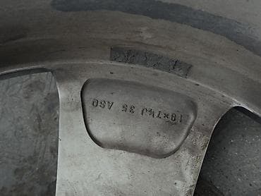 01: Литые Диски R 18 Lexus, Комплект, отверстий - 5, Б/у — 9
