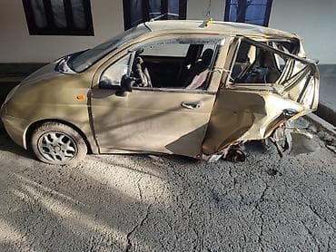 avante xd: Daewoo Matiz, хэтчбек 5‑дверный, золотистый цвет. Автомобиль после — 5