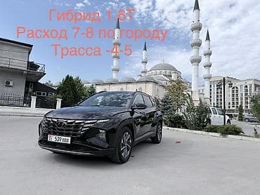 за неделю: Hyundai Tucson: 2021 г., 1.6 л, Автомат, Гибрид, Кроссовер — 1