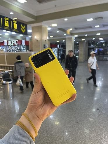 наушники пк: Poco M3, Новый, 64 ГБ, цвет - Желтый, 2 SIM — 1