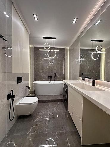 discovery studio: 4 комнаты, 148 м², Асанбай мкр Элитка, 7 этаж, Дизайнерский ремонт — 10