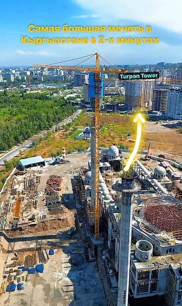 discovery studio: 2 комнаты, 100 м², Асанбай мкр Элитка, 14 этаж, ПСО (под самоотделку) — 9