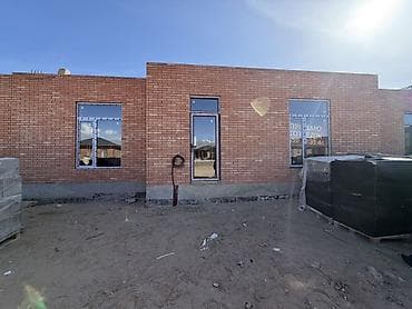 жилой дом балыкчы: Одноэтажный кирпичный коттедж современного формата Продаю коттедж — 1