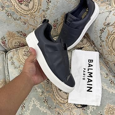 Личные вещи: Мужские кроссовки, 42, Balmain, Новый, цвет - Синий, Самовывоз — 3