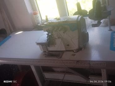 Продается швейная машинка JAKS четырех нитка пользовались только at lalafo.kg Продается швейная машинка JAKS четырех нитка пользовались только