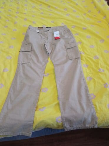 брендовые мужские спортивные костюмы из турции: Брюки мужские, бежевые,,летние,производство Турция,размер 32,новые — 2